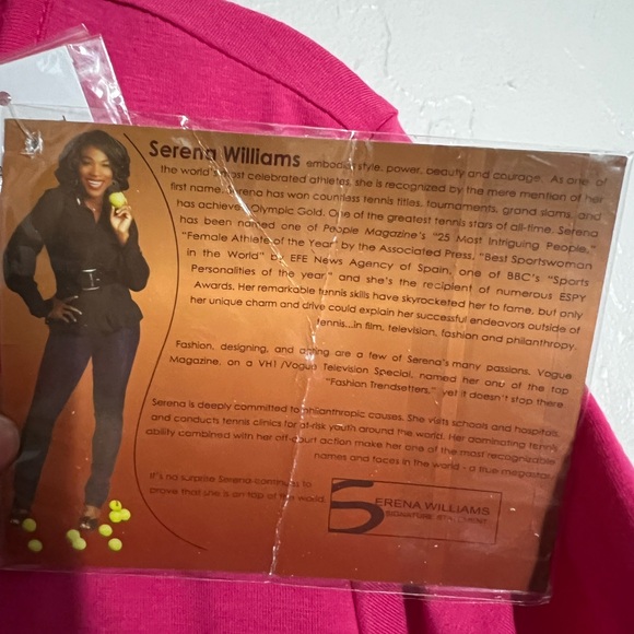 Serena Williams Pink Jumpsuit NWT - Picture 2 of 5